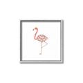 Picture of Baby Floral Flamingo  _GroupedProduct_Square_Mini_ _GroupedProduct_Square_Canvas_Framed_