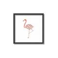 Picture of Baby Floral Flamingo  _GroupedProduct_Square_Mini_ _GroupedProduct_Square_Canvas_Framed_