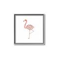 Picture of Baby Floral Flamingo  _GroupedProduct_Square_Mini_ _GroupedProduct_Square_Canvas_Framed_