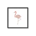 Picture of Baby Floral Flamingo  _GroupedProduct_Square_Mini_ _GroupedProduct_Square_Canvas_Framed_