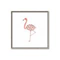 Picture of Baby Floral Flamingo  _GroupedProduct_Square_Mini_ _GroupedProduct_Square_Canvas_Framed_