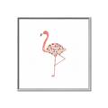 Picture of Baby Floral Flamingo  _GroupedProduct_Square_Mini_ _GroupedProduct_Square_Canvas_Framed_