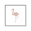 Picture of Baby Floral Flamingo  _GroupedProduct_Square_Mini_ _GroupedProduct_Square_Canvas_Framed_