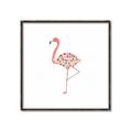 Picture of Baby Floral Flamingo  _GroupedProduct_Square_Mini_ _GroupedProduct_Square_Canvas_Framed_