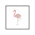Picture of Baby Floral Flamingo  _GroupedProduct_Square_Mini_ _GroupedProduct_Square_Canvas_Framed_