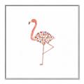 Picture of Baby Floral Flamingo  _GroupedProduct_Square_Mini_ _GroupedProduct_Square_Canvas_Framed_