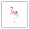 Picture of Baby Floral Flamingo  _GroupedProduct_Square_Mini_ _GroupedProduct_Square_Canvas_Framed_