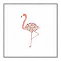 Picture of Baby Floral Flamingo  _GroupedProduct_Square_Mini_ _GroupedProduct_Square_Canvas_Framed_