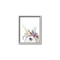 Picture of Flower Unicorn _GroupedProduct_Rectangle_Portrait_Mini_ _GroupedProduct_Rectangle_Portrait_Canvas_Framed_