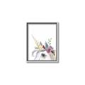 Picture of Flower Unicorn _GroupedProduct_Rectangle_Portrait_Mini_ _GroupedProduct_Rectangle_Portrait_Canvas_Framed_