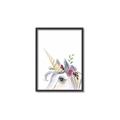 Picture of Flower Unicorn _GroupedProduct_Rectangle_Portrait_Mini_ _GroupedProduct_Rectangle_Portrait_Canvas_Framed_