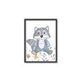 Picture of Cartoon Raccoon _GroupedProduct_Rectangle_Portrait_Mini_ _GroupedProduct_Rectangle_Portrait_Canvas_Framed_