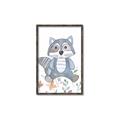Picture of Cartoon Raccoon _GroupedProduct_Rectangle_Portrait_Mini_ _GroupedProduct_Rectangle_Portrait_Canvas_Framed_