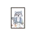 Picture of Cartoon Raccoon _GroupedProduct_Rectangle_Portrait_Mini_ _GroupedProduct_Rectangle_Portrait_Canvas_Framed_