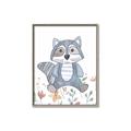 Picture of Cartoon Raccoon _GroupedProduct_Rectangle_Portrait_Mini_ _GroupedProduct_Rectangle_Portrait_Canvas_Framed_
