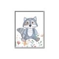 Picture of Cartoon Raccoon _GroupedProduct_Rectangle_Portrait_Mini_ _GroupedProduct_Rectangle_Portrait_Canvas_Framed_