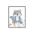 Picture of Cartoon Raccoon _GroupedProduct_Rectangle_Portrait_Mini_ _GroupedProduct_Rectangle_Portrait_Canvas_Framed_