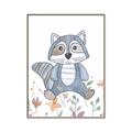 Picture of Cartoon Raccoon _GroupedProduct_Rectangle_Portrait_Mini_ _GroupedProduct_Rectangle_Portrait_Canvas_Framed_