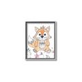 Picture of Cartoon Fox  _GroupedProduct_Rectangle_Portrait_Mini_ _GroupedProduct_Rectangle_Portrait_Canvas_Framed_