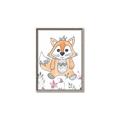 Picture of Cartoon Fox  _GroupedProduct_Rectangle_Portrait_Mini_ _GroupedProduct_Rectangle_Portrait_Canvas_Framed_