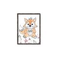 Picture of Cartoon Fox  _GroupedProduct_Rectangle_Portrait_Mini_ _GroupedProduct_Rectangle_Portrait_Canvas_Framed_