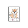 Picture of Cartoon Fox  _GroupedProduct_Rectangle_Portrait_Mini_ _GroupedProduct_Rectangle_Portrait_Canvas_Framed_