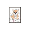 Picture of Cartoon Fox  _GroupedProduct_Rectangle_Portrait_Mini_ _GroupedProduct_Rectangle_Portrait_Canvas_Framed_