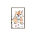 Picture of Cartoon Fox  _GroupedProduct_Rectangle_Portrait_Mini_ _GroupedProduct_Rectangle_Portrait_Canvas_Framed_