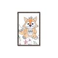 Picture of Cartoon Fox  _GroupedProduct_Rectangle_Portrait_Mini_ _GroupedProduct_Rectangle_Portrait_Canvas_Framed_