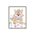 Picture of Cartoon Fox  _GroupedProduct_Rectangle_Portrait_Mini_ _GroupedProduct_Rectangle_Portrait_Canvas_Framed_