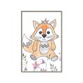Picture of Cartoon Fox  _GroupedProduct_Rectangle_Portrait_Mini_ _GroupedProduct_Rectangle_Portrait_Canvas_Framed_