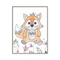 Picture of Cartoon Fox  _GroupedProduct_Rectangle_Portrait_Mini_ _GroupedProduct_Rectangle_Portrait_Canvas_Framed_