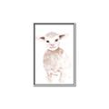 Picture of Baby Sheep Front _GroupedProduct_Rectangle_Portrait_Mini_ _GroupedProduct_Rectangle_Portrait_Canvas_Framed_
