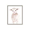 Picture of Baby Sheep Front _GroupedProduct_Rectangle_Portrait_Mini_ _GroupedProduct_Rectangle_Portrait_Canvas_Framed_