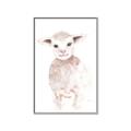 Picture of Baby Sheep Front _GroupedProduct_Rectangle_Portrait_Mini_ _GroupedProduct_Rectangle_Portrait_Canvas_Framed_