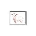 Picture of Baby Sheep Side  _GroupedProduct_Rectangle_Landscape_Mini_ _GroupedProduct_Rectangle_Landscape_Canvas_Framed_