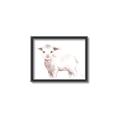 Picture of Baby Sheep Side  _GroupedProduct_Rectangle_Landscape_Mini_ _GroupedProduct_Rectangle_Landscape_Canvas_Framed_