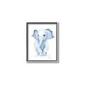 Picture of Baby Blue Elephant _GroupedProduct_Rectangle_Portrait_Mini_ _GroupedProduct_Rectangle_Portrait_Canvas_Framed_