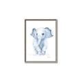 Picture of Baby Blue Elephant _GroupedProduct_Rectangle_Portrait_Mini_ _GroupedProduct_Rectangle_Portrait_Canvas_Framed_