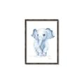 Picture of Baby Blue Elephant _GroupedProduct_Rectangle_Portrait_Mini_ _GroupedProduct_Rectangle_Portrait_Canvas_Framed_