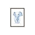 Picture of Baby Blue Elephant _GroupedProduct_Rectangle_Portrait_Mini_ _GroupedProduct_Rectangle_Portrait_Canvas_Framed_