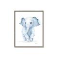 Picture of Baby Blue Elephant _GroupedProduct_Rectangle_Portrait_Mini_ _GroupedProduct_Rectangle_Portrait_Canvas_Framed_