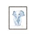 Picture of Baby Blue Elephant _GroupedProduct_Rectangle_Portrait_Mini_ _GroupedProduct_Rectangle_Portrait_Canvas_Framed_