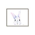 Picture of Peekaboo Bunny _GroupedProduct_Rectangle_Landscape_Mini_ _GroupedProduct_Rectangle_Landscape_Canvas_Framed_