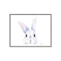 Picture of Peekaboo Bunny _GroupedProduct_Rectangle_Landscape_Mini_ _GroupedProduct_Rectangle_Landscape_Canvas_Framed_