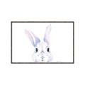 Picture of Peekaboo Bunny _GroupedProduct_Rectangle_Landscape_Mini_ _GroupedProduct_Rectangle_Landscape_Canvas_Framed_