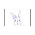 Picture of Peekaboo Bunny _GroupedProduct_Rectangle_Landscape_Mini_ _GroupedProduct_Rectangle_Landscape_Canvas_Framed_