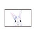 Picture of Peekaboo Bunny _GroupedProduct_Rectangle_Landscape_Mini_ _GroupedProduct_Rectangle_Landscape_Canvas_Framed_