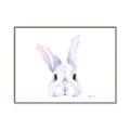 Picture of Peekaboo Bunny _GroupedProduct_Rectangle_Landscape_Mini_ _GroupedProduct_Rectangle_Landscape_Canvas_Framed_