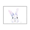 Picture of Peekaboo Bunny _GroupedProduct_Rectangle_Landscape_Mini_ _GroupedProduct_Rectangle_Landscape_Canvas_Framed_